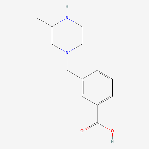 1-(3-carboxyphenyl methyl)-3-methyl piperazine (CAS: 1131623-10-3) - Related Chemical Product