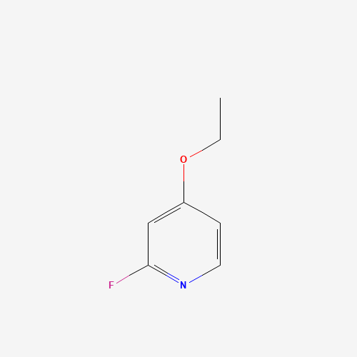 4-Ethoxy-2-Fluoropyridine (CAS: 175965-82-9) - Chemical Structure and Molecular Formula 