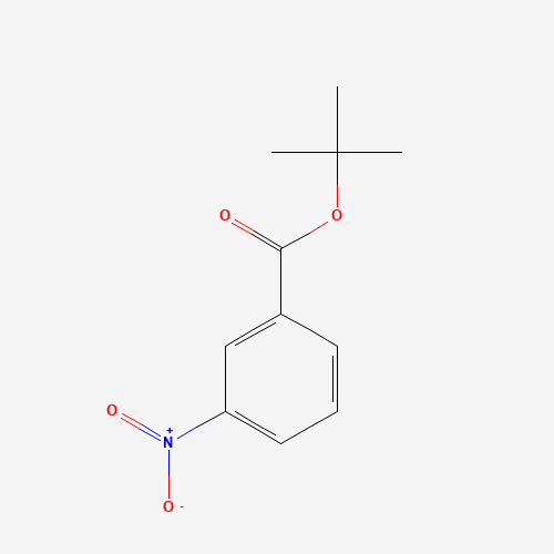 TERT-BUTYL 3-NITROBENZOATE (CAS: 58656-99-8) - Chemical Structure and Molecular Formula 