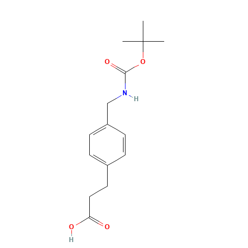 3-(4-((Tert-butoxycarbonylamino)methyl)phenyl)propanoic acid (CAS: 132691-45-3) - Related Chemical Product
