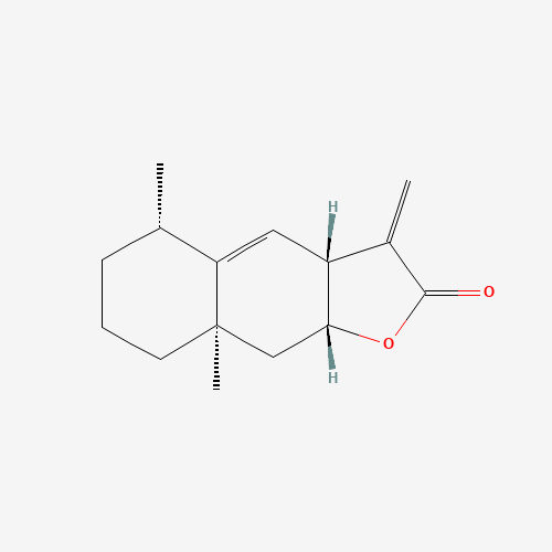 Alantolactone (CAS: 546-43-0) - Chemical Structure and Molecular Formula 