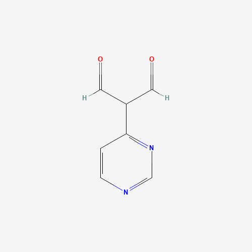 2-(4-PYRIMIDYL)MALONDIALDEHYDE (CAS: 28648-78-4) - Chemical Structure and Molecular Formula 