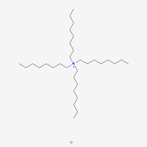 Tetraoctylammonium bromide (CAS: 14866-33-2) - Chemical Structure and Molecular Formula 