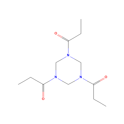 Hexahydro-1,3,5-tripropionyl-S-triazine (CAS: 30805-19-7) - Related Chemical Product