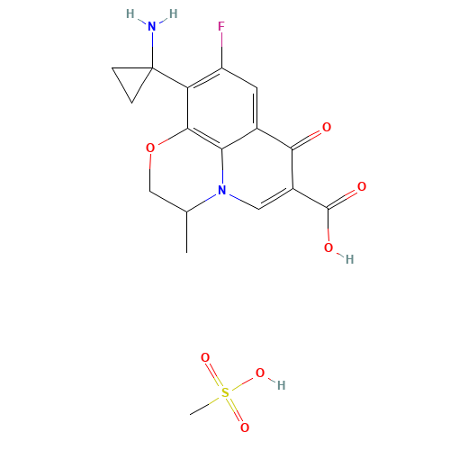 PAZUFLOXACIN MESYLATE (CAS: 136905-87-8) - Related Chemical Product