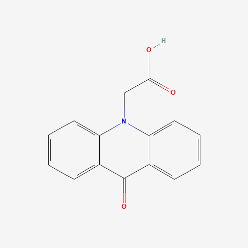 9-Oxo-10(9H)-acridineacetic acid (CAS: 38609-97-1) - Chemical Structure and Molecular Formula 
