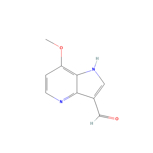 7-methoxy-1H-pyrrolo[3,2-b]pyridine-3-carbaldehyde (CAS: 1190318-89-8) - Related Chemical Product