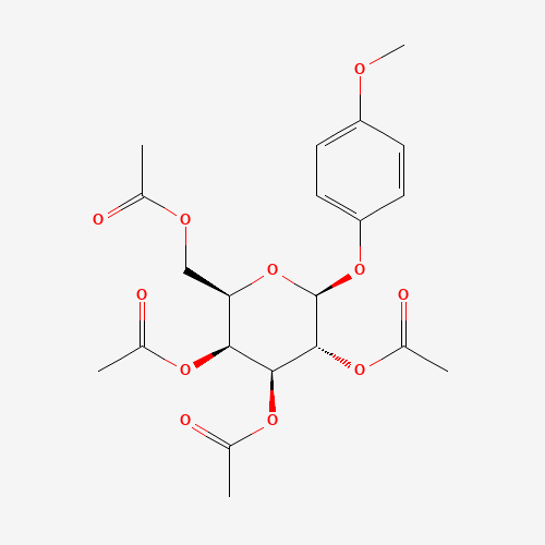 4-METHOXYPHENYL 2,3,4,6-TETRA-O-ACETYL-BETA-D-GALACTOPYRANOSIDE (CAS: 2872-65-3) - Related Chemical Product