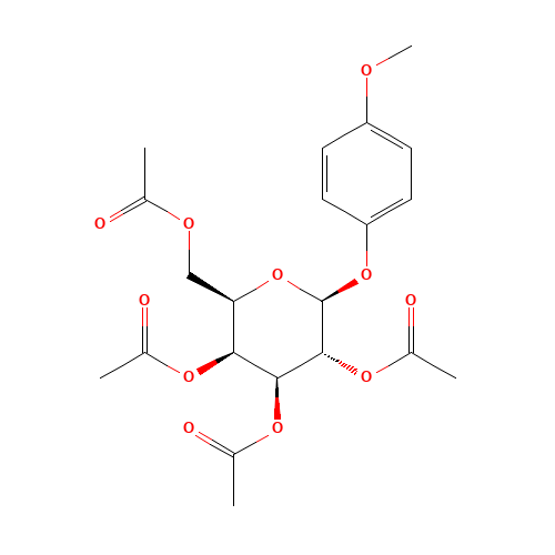 4-METHOXYPHENYL 2,3,4,6-TETRA-O-ACETYL-BETA-D-GALACTOPYRANOSIDE (CAS: 2872-65-3) - Related Chemical Product