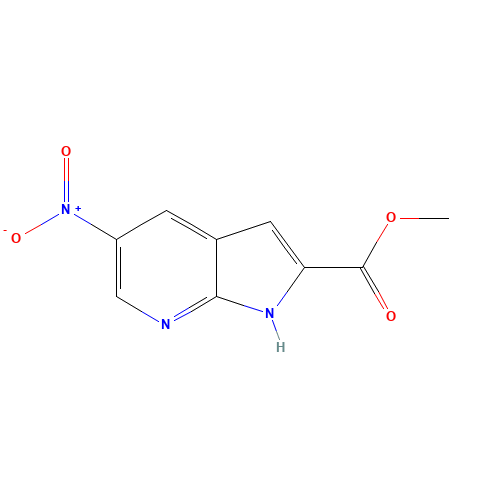 methyl 5-nitro-1H-pyrrolo[2,3-b]pyridine-2-carboxylate (CAS: 952182-17-1) - Related Chemical Product