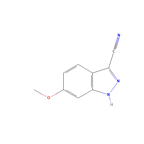 6-METHOXY-1H-INDAZOLE-3-CARBONITRILE (CAS: 691900-59-1) - Related Chemical Product