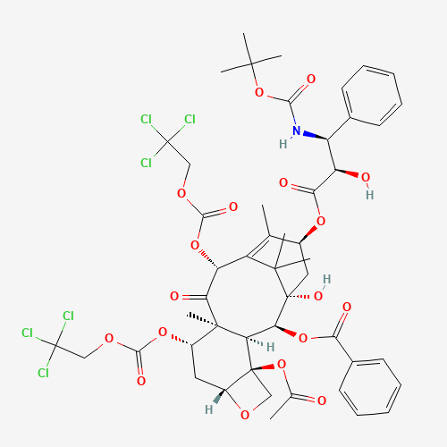 Docetaxel intermediate (CAS: 114915-14-9) - Chemical Structure and Molecular Formula 