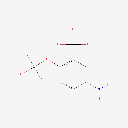 5-AMINO-2-(TRIFLUOROMETHOXY)BENZOTRIFLUORIDE (CAS: 104678-68-4) - Related Chemical Product
