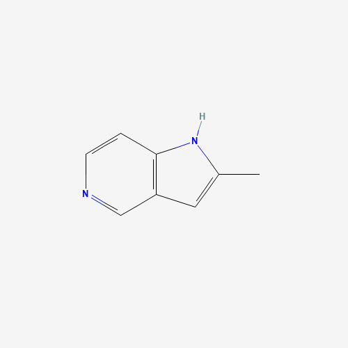 1H-Pyrrolo[3,2-c]pyridine,2-methyl-(9CI) (CAS: 113975-37-4) - Chemical Structure and Molecular Formula 