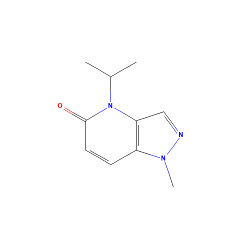 4-isopropyl-1-methyl-1H-pyrazolo[4,3-b]pyridin-5(4H)-one (CAS: 1184920-59-9) - Chemical Structure and Molecular Formula 