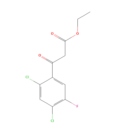 ETHYL 2,4-DICHLORO-5-FLUOROBENZOYLACETATE (CAS: 86483-51-4) - Related Chemical Product