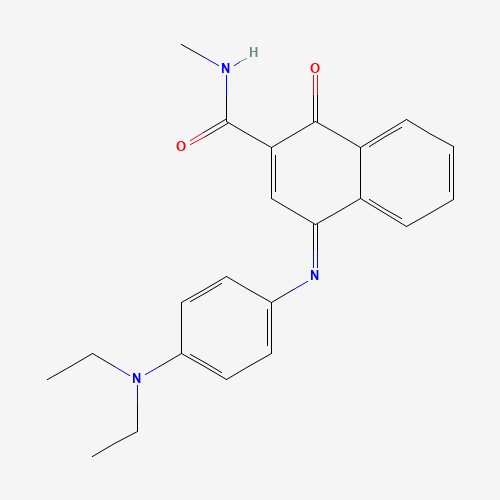 4-[[4-(diethylamino) phenyl]imino]-1,4-dihydro-N-methyl-1-oxo-2-Naphthalenecarboxamide (CAS: 4899-82-5) - Related Chemical Product