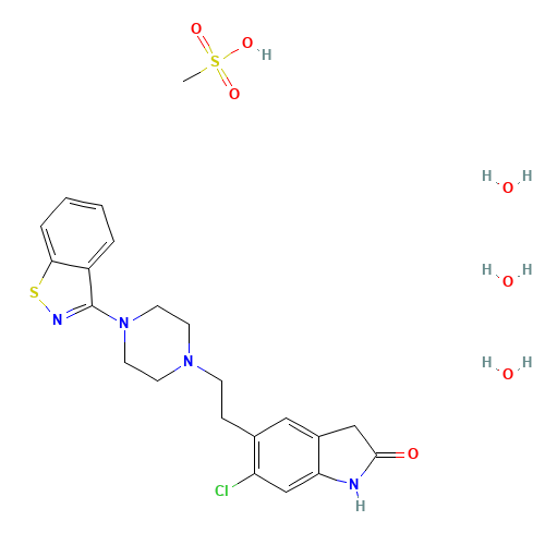 Ziprasidone mesilate (CAS: 199191-69-0) - Related Chemical Product