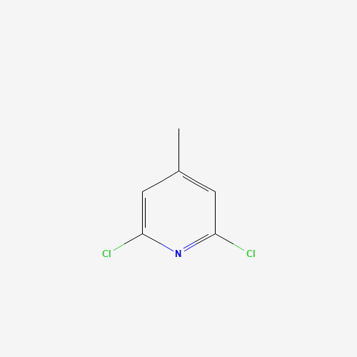2,6-Dichloro-4-picoline (CAS: 39621-00-6) - Chemical Structure and Molecular Formula 