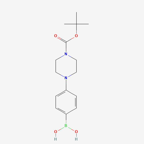 (4-[4-(TERT-BUTOXYCARBONYL)PIPERAZIN-1-YL]PHENYL)BORONIC ACID (CAS: 457613-78-4) - Related Chemical Product