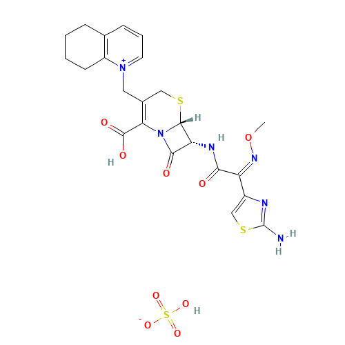 Cefquinome sulfate (CAS: 118443-89-3) - Related Chemical Product