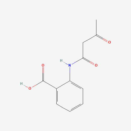 N-(Acetoacetyl)anthranilic acid (CAS: 35354-86-0) - Chemical Structure and Molecular Formula 