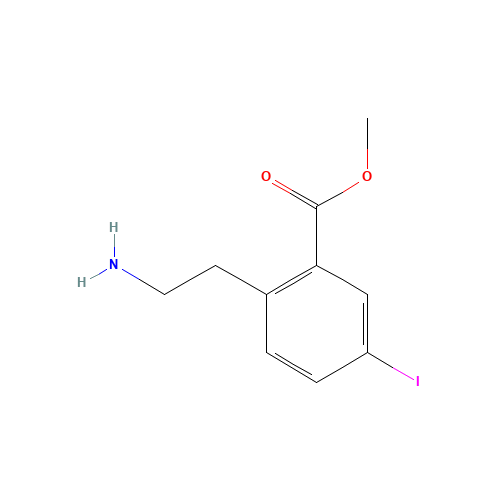 methyl 2-(2-aminoethyl)-5-iodobenzoate (CAS: 1131587-32-0) - Related Chemical Product