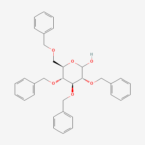 2,3,4,6-Tetra-O-benzyl-D-glucopyranose (CAS: 4132-28-9) - Related Chemical Product