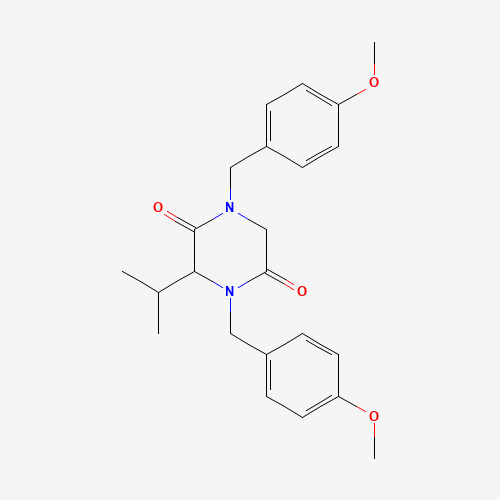 (S)-N,N'-Bis(p-methoxybenzyl)-3-isopropyl-piperazine-2,5-dione (CAS: 479681-55-5) - Related Chemical Product