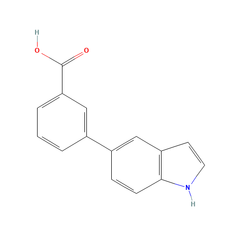 3-(5'-INDOLE)BENZOIC ACID (CAS: 886363-16-2) - Related Chemical Product