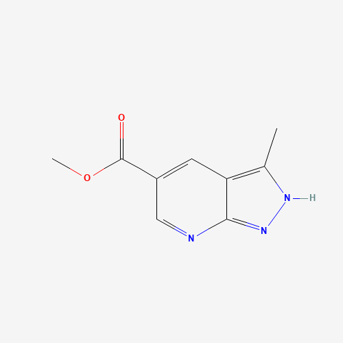 methyl 3-methyl-1H-pyrazolo[3,4-b]pyridine-5-carboxylate (CAS: 1150618-05-5) - Related Chemical Product