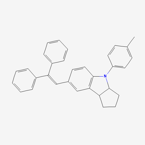 7-(2,2-Diphenylethenyl)-1,2,3,3a,4,8b-hexahydro-4-(4-methylphenyl)-cyclopent[b]indole (CAS: 213670-22-5) - Related Chemical Product