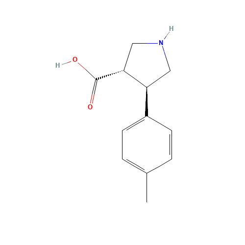 (3S,4R)-4-P-TOLYLPYRROLIDINE-3-CARBOXYLIC ACID (CAS: 1049976-10-4) - Related Chemical Product