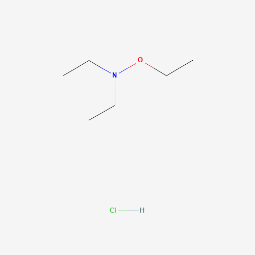 2-(Diethylamino)ethenol hydrochloride (CAS: 13989-32-7) - Chemical Structure and Molecular Formula 