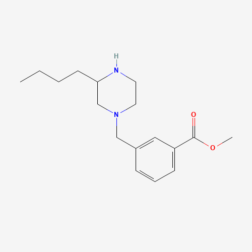 methyl 3-((3-butylpiperazin-1-yl)methyl) benzoate (CAS: 1131622-74-6) - Related Chemical Product