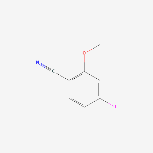 5-iodo-2-methoxybenzonitrile (CAS: 677777-44-5) - Chemical Structure and Molecular Formula 