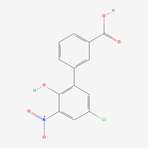 5'-chloro-2'-hydroxy-3'-nitro-(1,1'-biphenyl)-3-carboxylic acid (CAS: 376592-58-4) - Related Chemical Product