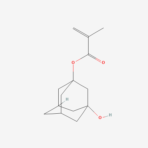 1,3-Adamantanediol monoacrylate (CAS: 115372-36-6) - Chemical Structure and Molecular Formula 