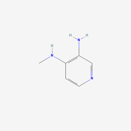 4-N-METHYLPYRIDINE-3,4-DIAMINE chemical structure 4-N-METHYLPYRIDINE-3,4-DIAMINE (CAS: 1839-17-4) - Chemical Structure and Molecular Formula