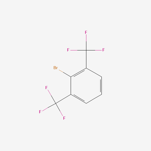2,6-BIS(TRIFLUOROMETHYL)BROMOBENZENE (CAS: 118527-30-3) - Chemical Structure and Molecular Formula 