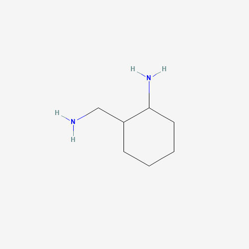 2-(Aminomethyl)cyclohexanamine (CAS: 40015-92-7) - Chemical Structure and Molecular Formula 