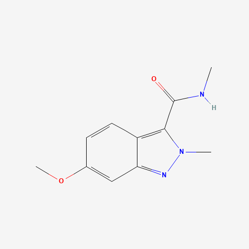 6-methoxy-N,2-dimethyl-2H-indazole-3-carboxamide (CAS: 1184915-28-3) - Related Chemical Product