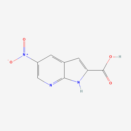 5-nitro-1H-pyrrolo[2,3-b]pyridine-2-carboxylic acid (CAS: 1150618-15-7) - Related Chemical Product