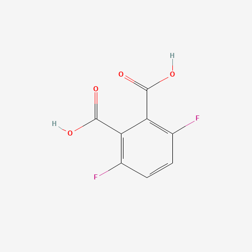 3,6-DIFLUOROPHTHALIC ACID (CAS: 651-97-8) - Chemical Structure and Molecular Formula 