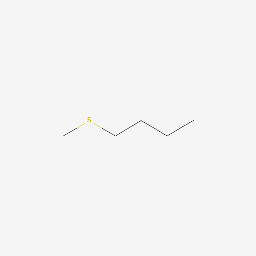 N-BUTYL METHYL SULFIDE (CAS: 628-29-5) - Chemical Structure and Molecular Formula 
