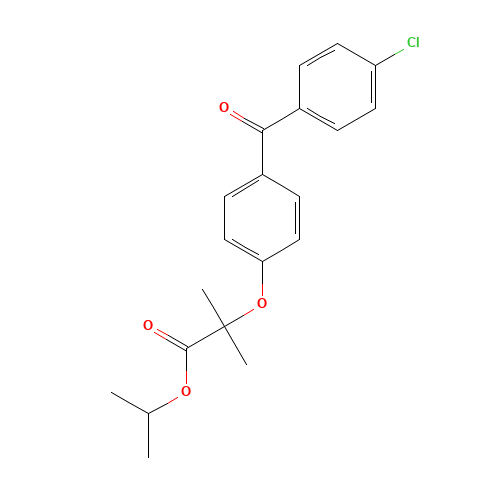 Fenofibrate (CAS: 49562-28-9) - Related Chemical Product