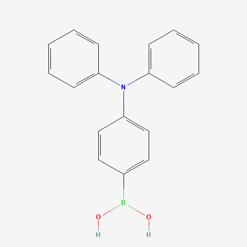 4-(Diphenylamino)phenylboronic acid (CAS: 201802-67-7) - Chemical Structure and Molecular Formula 
