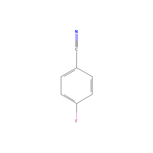 4-fluorobenzonitrile (CAS: 143234-87-1) - Chemical Structure and Molecular Formula 