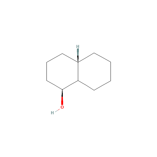 CIS-DECAHYDRO-1-NAPHTHOL  99 (CAS: 36159-47-4) - Chemical Structure and Molecular Formula 
