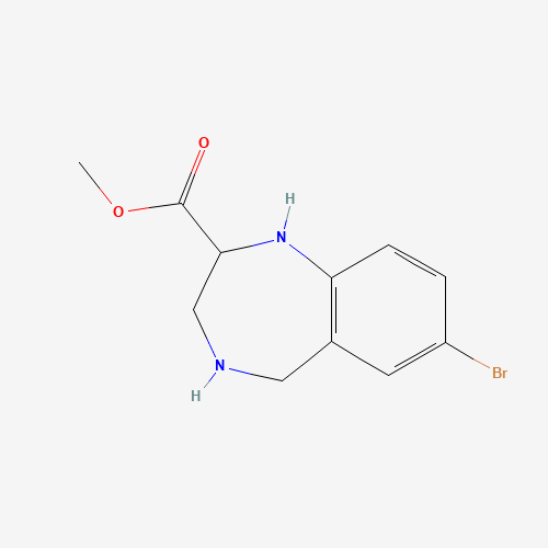 7-BROMO-2,3,4,5-TETRAHYDRO-1H-BENZO[E][1,4]DIAZEPINE-2-CARBOXYLIC ACID METHYL ESTER (CAS: 672309-91-0) - Related Chemical Product